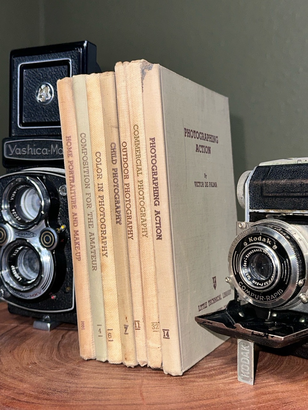 VTG Ziff-Davis Little Technical Library Photography Books - Set of 7